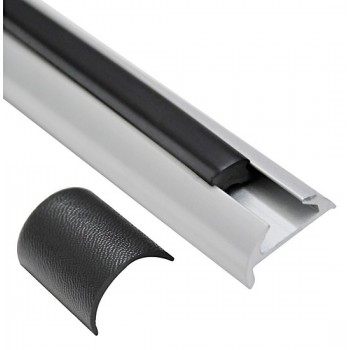 Profilo alluminio 25 x 7+5 mm 